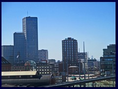 Malmö skyline from the Central station's garage 06 - Malmö Live
